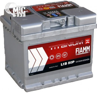 Аккумулятор FIAMM Titanium Pro L1B 50P 6СТ-50 Ач R EN520 А 207x175x175мм